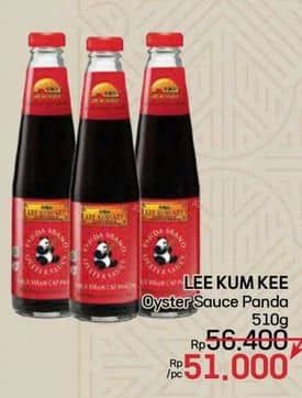 Promo Harga Lee Kum Kee Oyster Sauce 510 gr - LotteMart