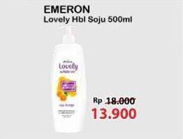 Promo Harga Emeron Lovely White Hand & Body Lotion Smooth Bright Jeju Orange 500 ml - Alfamart