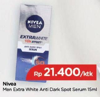Promo Harga NIVEA MEN Serum Anti Dark Spot 15 ml - TIP TOP