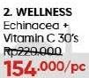 Promo Harga Wellness Echinacea + Vit. C 30 pcs - Guardian