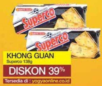 Promo Harga KHONG GUAN Superco 138 gr - Yogya
