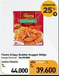 Promo Harga Fiesta Naget Crispy Bubble 500 gr - Carrefour