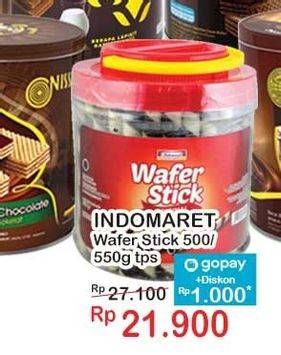 Promo Harga Indomaret Wafer Stick 550 gr - Indomaret