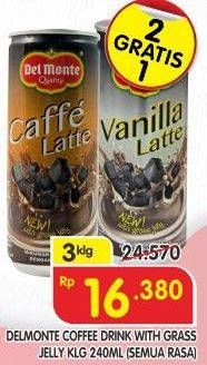 Promo Harga DEL MONTE Choco Drink All Variants per 3 kaleng 240 ml - Superindo