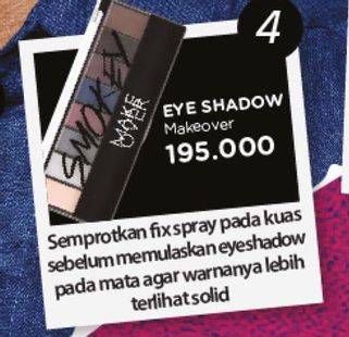 Promo Harga MAKE OVER Eyeshadow Palette Smokey  - Watsons