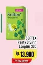 Promo Harga Softex Pantyliner Daun Sirih Longer And Wider 30 pcs - Alfamart