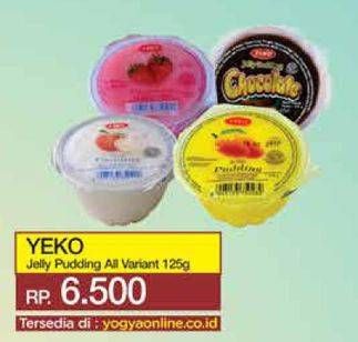 Promo Harga Yeko Pudding All Variants 125 gr - Yogya