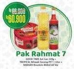 Pak Rahmat 7 (Good Time Chocochips Assorted Cookies Tin + Tropical Minyak Goreng + Marjan Syrup Boudoin)