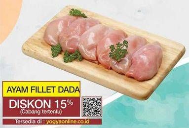 Promo Harga Ayam Fillet per 100 gr - Yogya