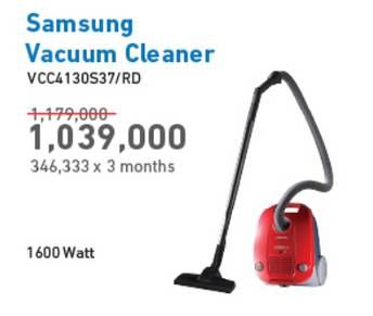 Promo Harga SAMSUNG VCC4130S37/XSE | Vacuum Cleaner  - Electronic City