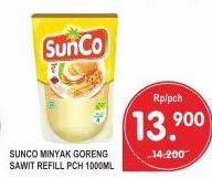 Promo Harga SUNCO Minyak Goreng 1 ltr - Superindo