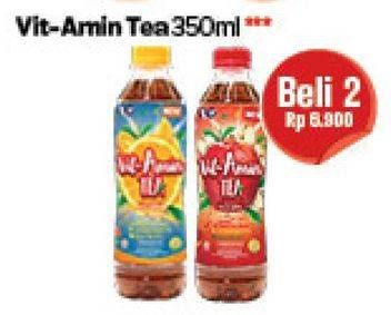 Promo Harga Vit-amin Tea per 2 botol 350 ml - Carrefour