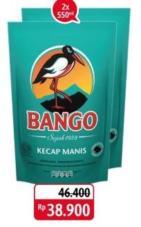 Promo Harga BANGO Kecap Manis 550 ml - Alfamidi