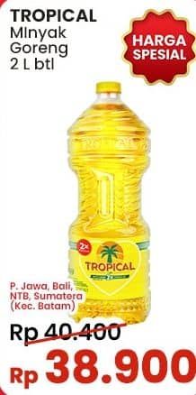 Promo Harga Tropical Minyak Goreng 2000 ml - Indomaret