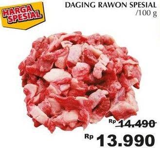 Promo Harga Daging Rawon per 100 gr - Giant