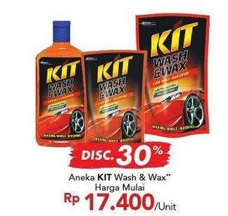 Promo Harga KIT Wash & Wax  - Carrefour