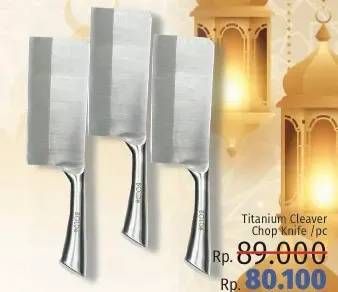 Promo Harga BOLDE Knife Titanium  - LotteMart