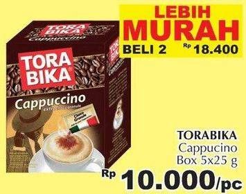 Promo Harga Torabika Cappuccino per 2 box 5 pcs - Giant