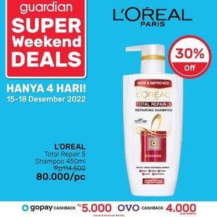 Promo Harga Loreal Shampoo Total Repair 5 450 ml - Guardian