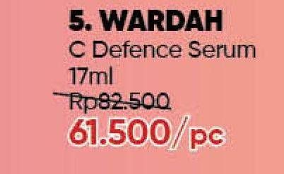 Promo Harga WARDAH C Defense Serum 17 ml - Guardian