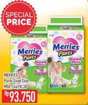 Promo Harga MERRIES Pants Good Skin M50, L44, XL38  - Hypermart