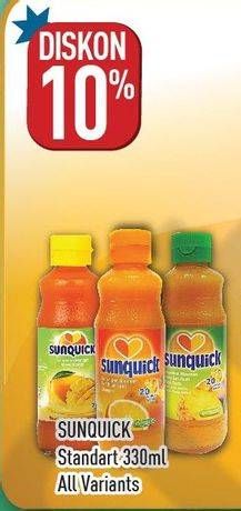 Promo Harga SUNQUICK Minuman Sari Buah All Variants 330 ml - Hypermart