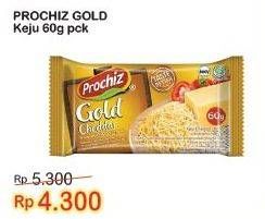 Promo Harga PROCHIZ Gold Cheddar 60 gr - Indomaret