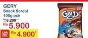 Promo Harga GERY Snack Sereal All Variants 100 gr - Indomaret