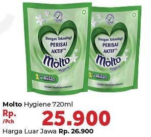 Promo Harga MOLTO Hygiene 720 ml - Carrefour