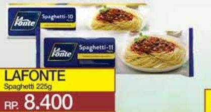 Promo Harga La Fonte Spaghetti 10 225 gr - Yogya