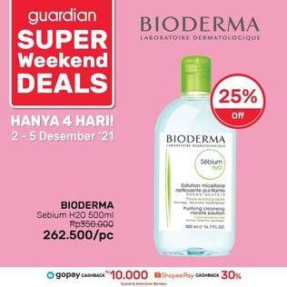 Promo Harga BIODERMA Sebium H20 500 ml - Guardian