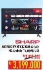 Promo Harga SHARP 2T-C32BG1 | LED TV 32 inch  - Hypermart