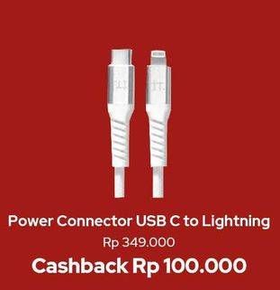 Promo Harga IT. Power Connector USB C to Lightning Cable  - iBox