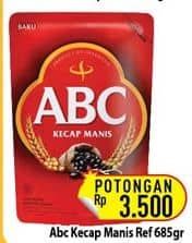 Promo Harga ABC Kecap Manis 700 ml - Hypermart