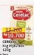 Promo Harga Nestle Cerelac Bubur Bayi Kacang Hijau 120 gr - Alfamart