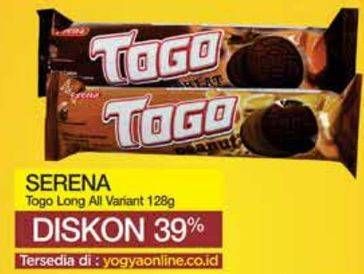 Promo Harga SERENA TOGO Biskuit Cokelat All Variants 128 gr - Yogya