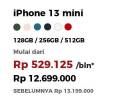 Promo Harga Apple iPhone 13 Mini 128 GB, 256 GB, 512 GB  - Erafone