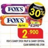 Promo Harga Foxs Crystal Candy Fruits, Berries 37 gr - Superindo
