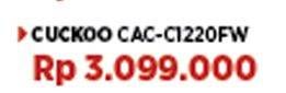 Promo Harga Cuckoo CAC-C1220FW Air Purifier  - COURTS