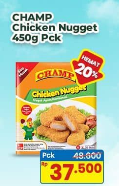 Promo Harga Champ Nugget Chicken Nugget 500 gr - Indomaret