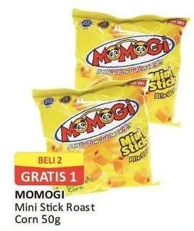 Promo Harga MOMOGI Mini Stick Roast Corn 50 gr - Alfamart