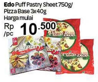 Promo Harga Edo Puff Pastry Sheets/Pizza Base  - Carrefour