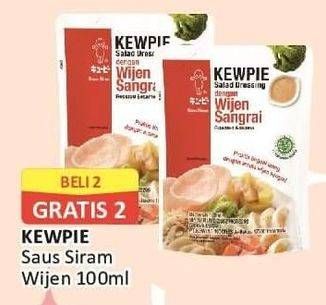 Promo Harga KEWPIE Saus Siram Wijen Sangrai per 2 pouch 100 ml - Alfamart
