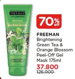 Promo Harga FREEMAN Mask Green Tea + Orange Blossom 175 ml - Watsons