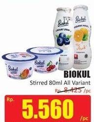 Promo Harga BIOKUL Set Yogurt All Variants 80 ml - Hari Hari
