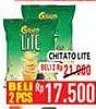 Promo Harga CHITATO Lite Snack Potato Chips  68 gr - Hypermart