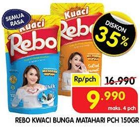 Promo Harga Rebo Kuaci Bunga Matahari All Variants 150 gr - Superindo