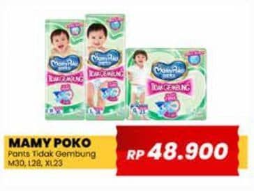 Promo Harga Mamy Poko Pants Xtra Kering Slim Tidak Gembung L28, M30, XL23 23 pcs - Yogya