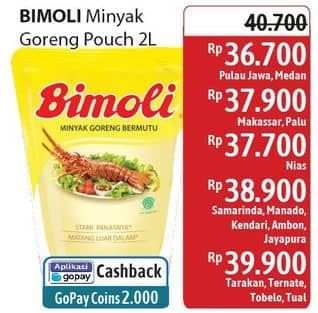 Promo Harga Bimoli Minyak Goreng 2000 ml - Alfamidi