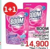 Promo Harga Boom Detergent Cair  750 ml - LotteMart